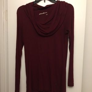 Eddie Bauer cowl neck top